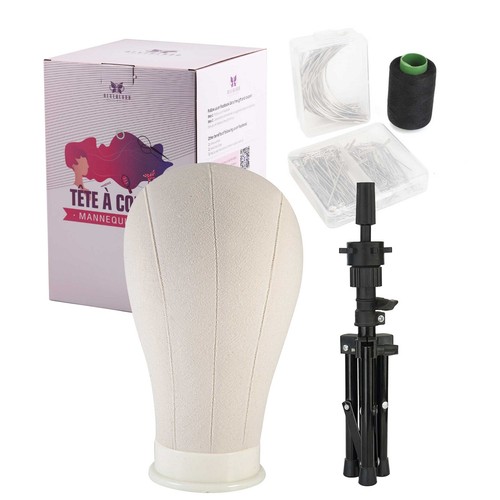 Wig canvas block head - wig,