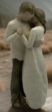 Willow Tree Resin Figurine - “ PROMISE”  VG COND .