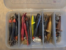 Abu Garcia Lure Box With Selection Of Lures / Spinners