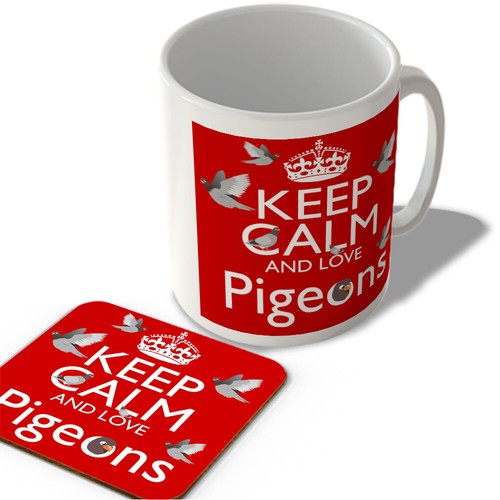 Keep calm and love pigeons - keep,