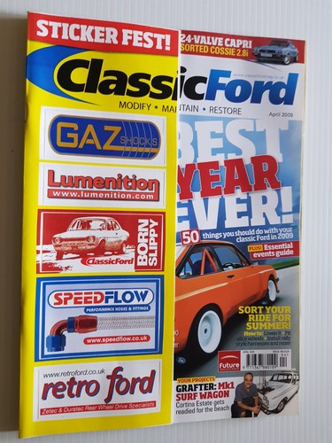 Classic ford magazine april - magazine,