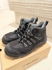 Pro man men steel toe - steel, cap