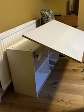 Crown Imperial White Gloss Up and Over Wall Hung Kitchen Unit