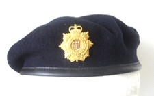 RLC  ROYAL LOGISTIC CORPS BERET & METAL CAP BADGE  -   BRITISH ARMY