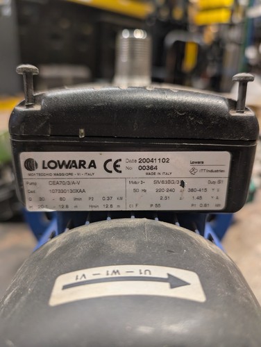 Lowara phase suction inline - lowara,