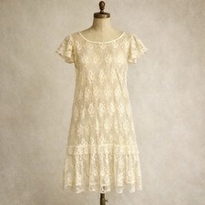 Vtg Antique 1920s Small Lace