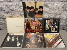 7 x Beatles CD Albums Bundle -White Album / Let it be / Lonely Hearts club -etc