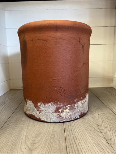 Vintage chimney pot 28cm - pot,