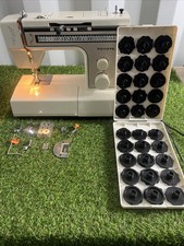 Toyota 2700 Electric Free Arm Sewing Machine with Pedal + Pattern Wheels