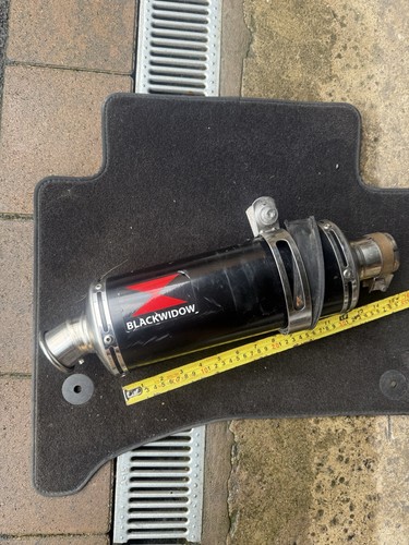 Blackwidow motorbike exhaust - motorbike,
