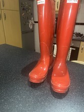 Hunter wellies size 5 women