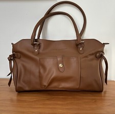 Nathalie Anderson Tan Faux Leather Bag New Without Tags
