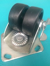 3" Payson Dual Wheel Swivel