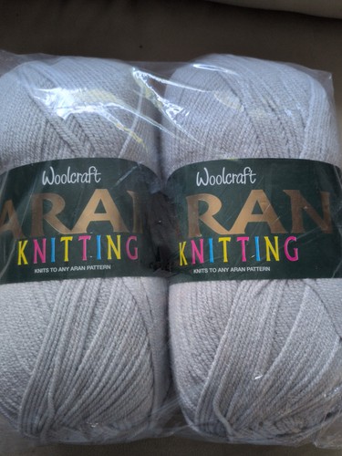 400g silver gray aran - gray, (