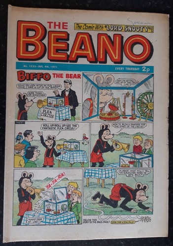 Vintage beano comic dec - beano,