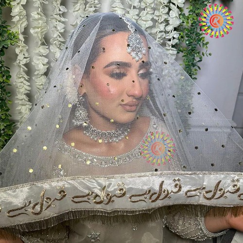Nikkah dupatta qubool - nikkah,