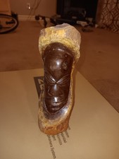 Vintage Carved Tree Trunk