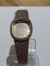 Vintage Omega Silver Plated  Case And Strap.