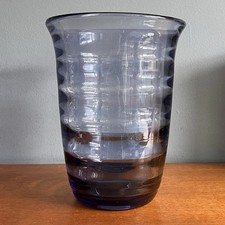Vintage Blue-Grey Optic Ribbed