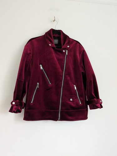 Heavy burgundy velvet - burgundy,