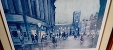 Arthur Delaney St Annes Square Manchester  Hand Signed  Limited Print 607/850