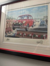 TONY SMITH ITALIAN JOB ARTIST PROOF 49/85 GOING FOR GOLD PRINT ONLY 