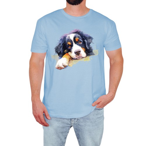 Cute bernese mountain - mountain, mens