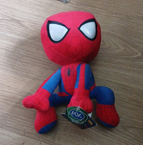Marvel spider man plush - plush, soft