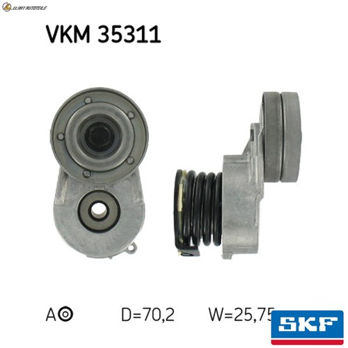 Belt tensioner ribbed - tensioner,