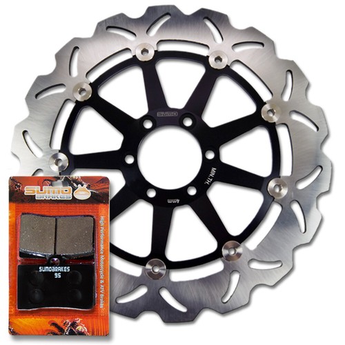 Front brake rotor pads - brake, for