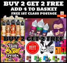 Doozy Vintage Gorilla Bean E Liquid Vape Flavour Mr Cool No Nicotine 70/30 VG