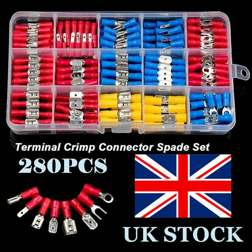 280pcs electrical assorted - 280pcs,