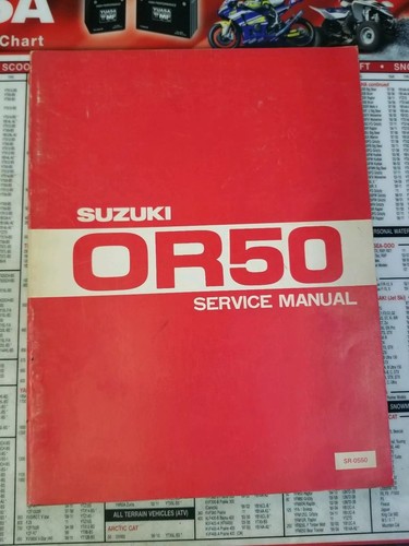Suzuki or50 shop manual repair - or50,