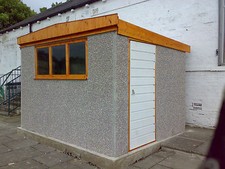 Concrete Workshop Shed