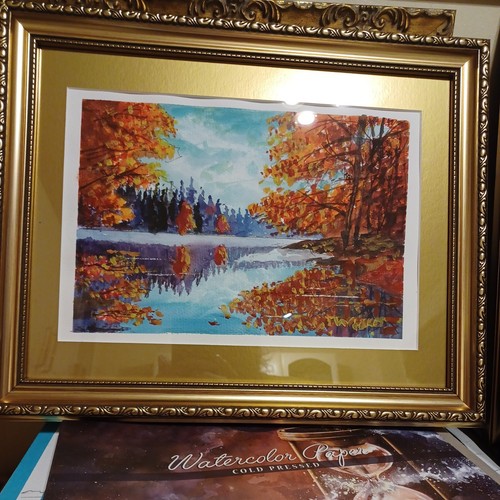 Watercolour autumn - watercolour,