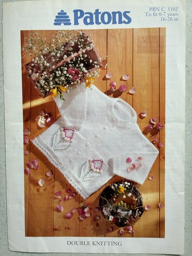 Patons knitting pattern 5102 - pattern,