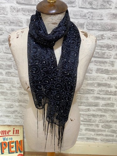 Chiffon sheer scarf - , stretchy