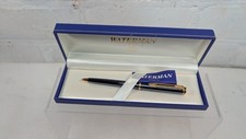VTG WATERMAN Hemisphere Mars Blue GOLD Trim 0.5mm Mechanical Pencil BOXED