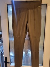 Ladies Khaki Faux Leather