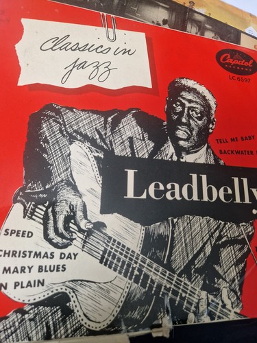 Leadbelly vinyl record - leadbelly,