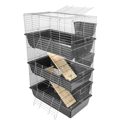 Indoor rabbit pet cage guinea - indoor,