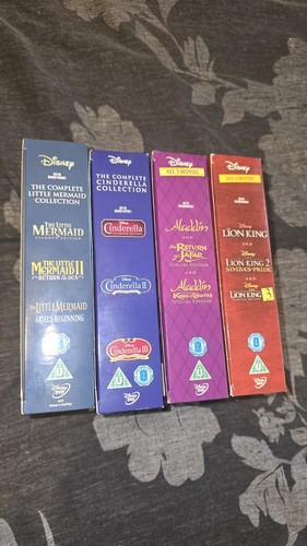 Disney trilogy boxset dvds - boxset,