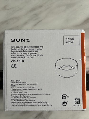 Sony alc sh146 - sony, hood