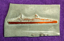 Letterpress Printing Plate of the QE2 SHIP QUEEN ELIZABETH II Adana Printing