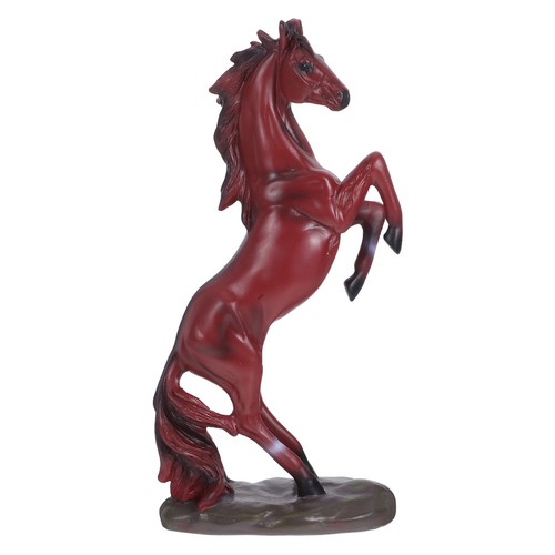 Elegant resin horse statue - elegant,
