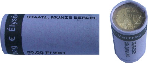 Euro roll 25x2 eur elysee - euro,