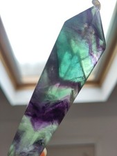 Stunning Rainbow Fluorite Wand