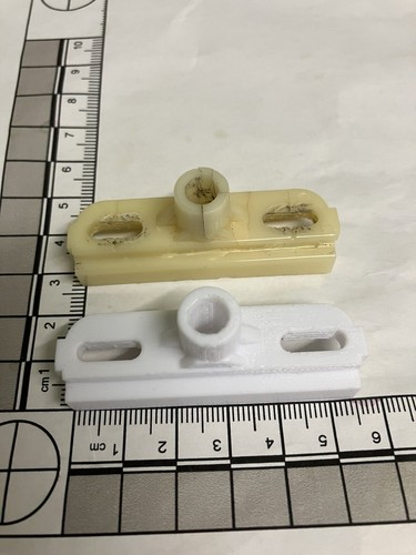 Shower door hinge frame - shower,