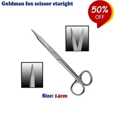 TRIMMING TISSUE GUM SCISSORS GOLDMAN-FOX STRAIGHT,SAW EDGE CM.13