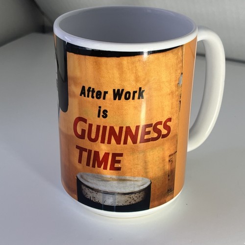 Guinness coffee mug - coffee, mug,